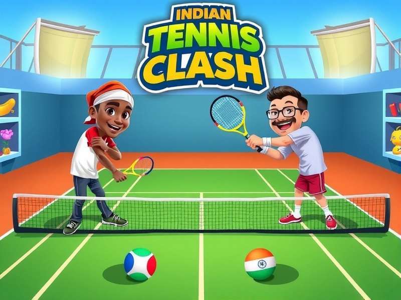Indian players gathering for a virtual tournament Indian Tennis Clash Community Event